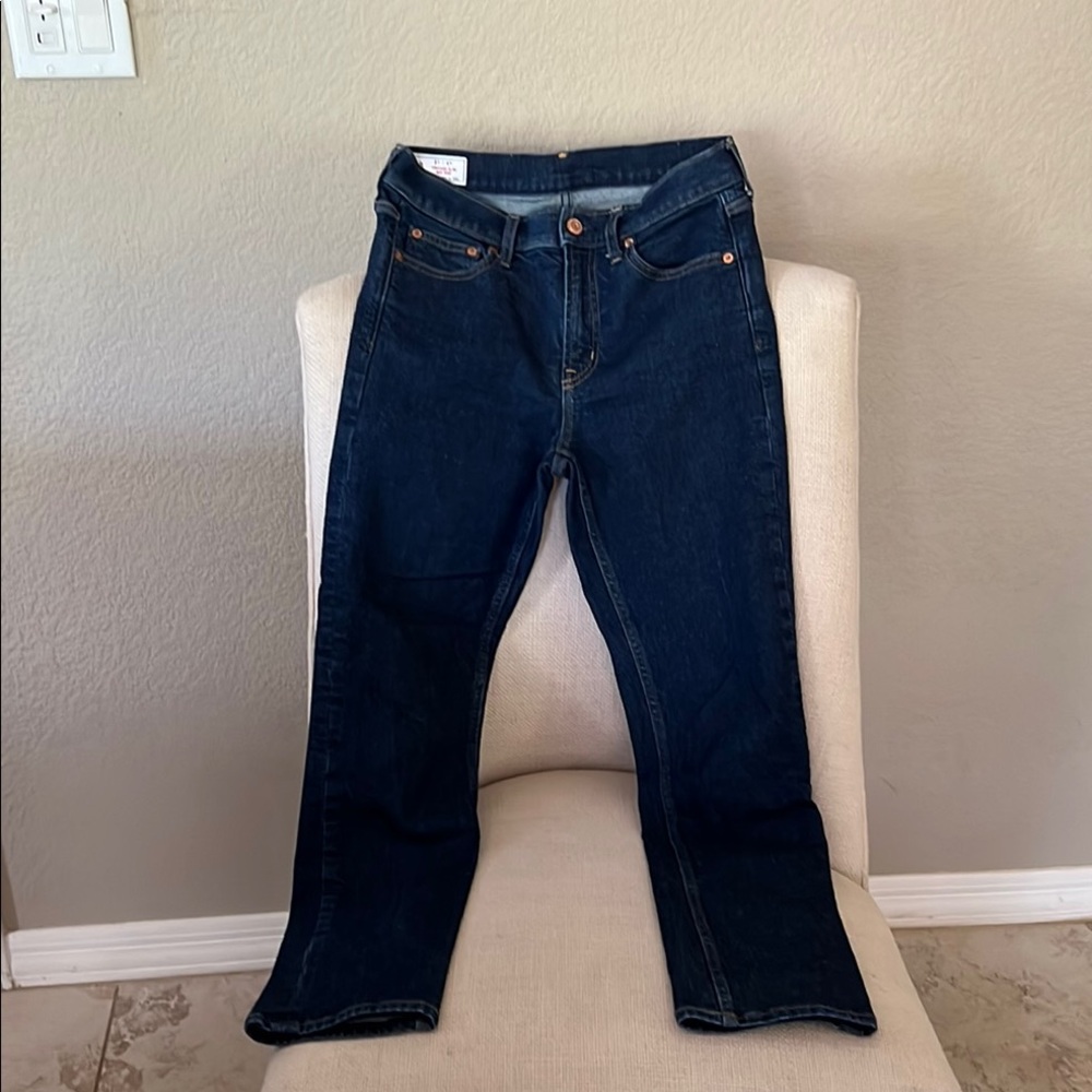 GAP Blue Straight Leg Jeans Classic Denim